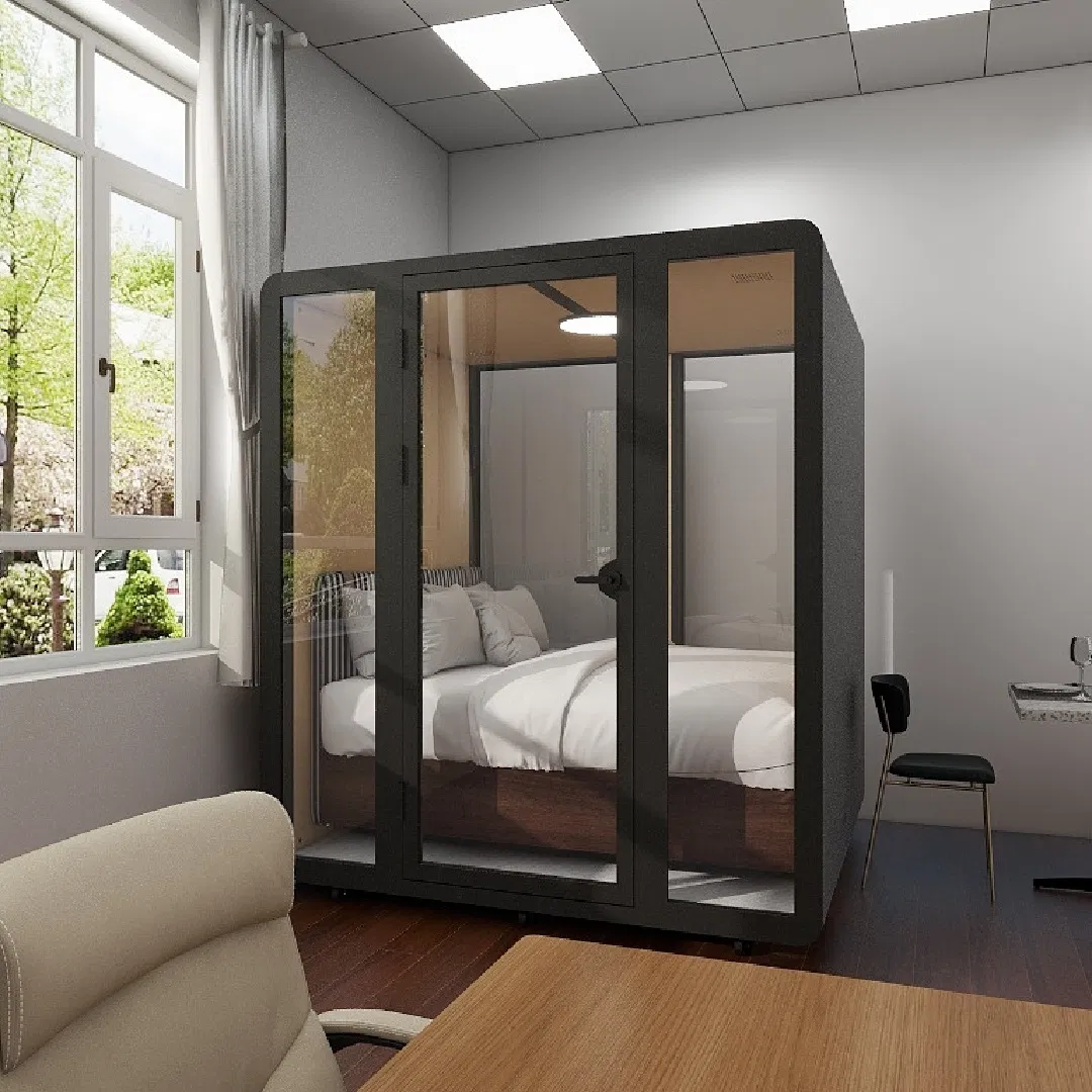 a Portable Cabin a Phone Booth and a Sleep Pod Are Essentially a Prefabricated Pod