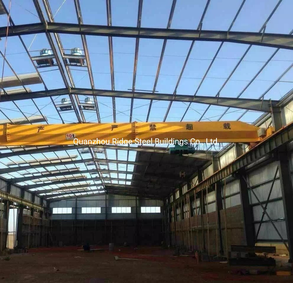Well Designed Anti-Seismic Cheap Ready-Made Fabrication New Technology Steel Structure Workshop for Sale