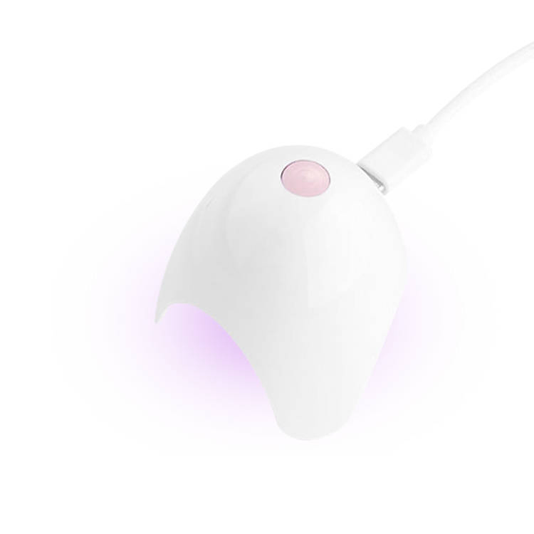 Nail Salon Equipment Non-Harmful Mini UV Nail Dryer Lamp LED Gel Curing Light with 2 Timer Setting