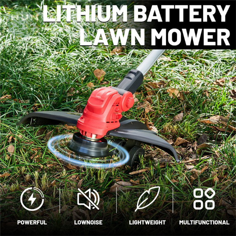 Ручная электрическая газонокосилка для сада и огорода