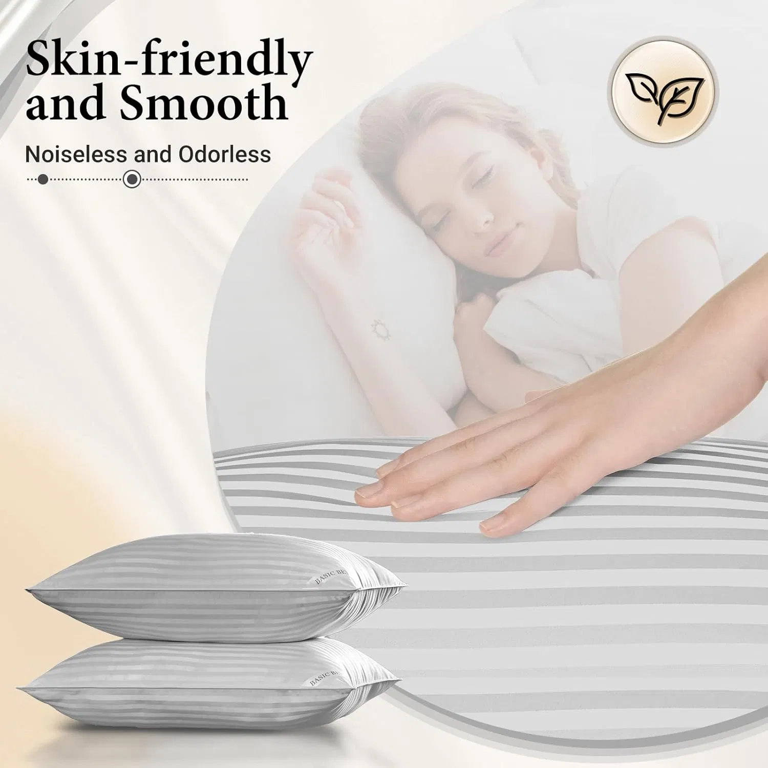 Подушка альтернатива пуху Ultra Smooth, 100% полиэстер