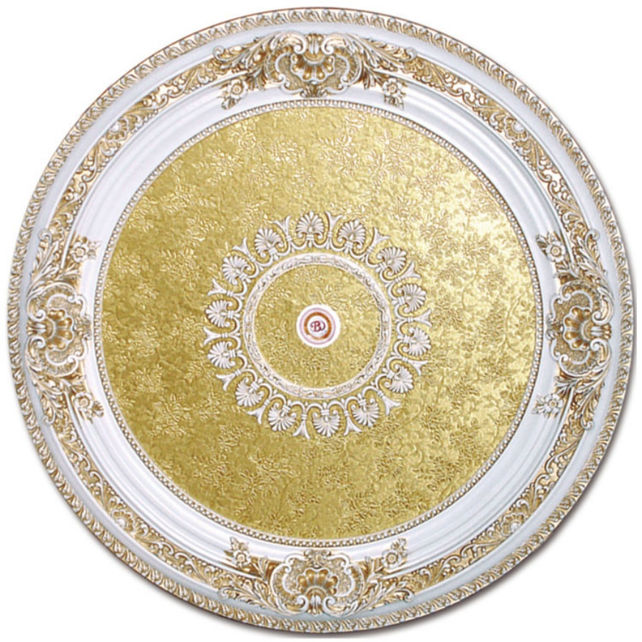 Round Ceiling Decorative Panel Made of PS Material for Bedroom Decoration
