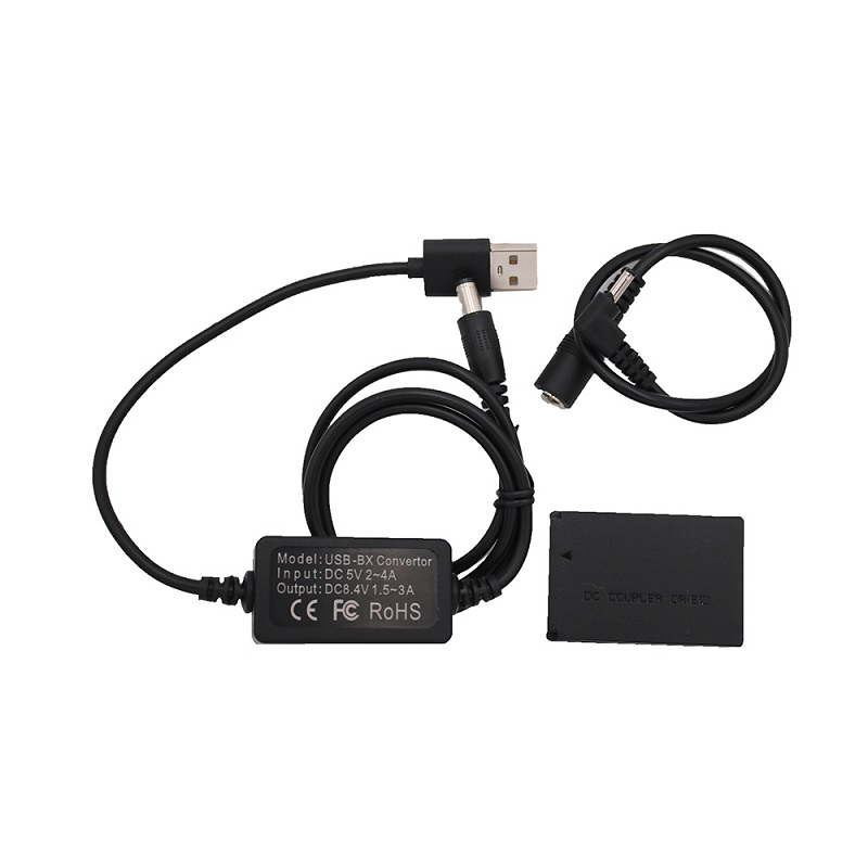 Блок питания USB DR-E12 для Canon EOS M, M50, M100, M200