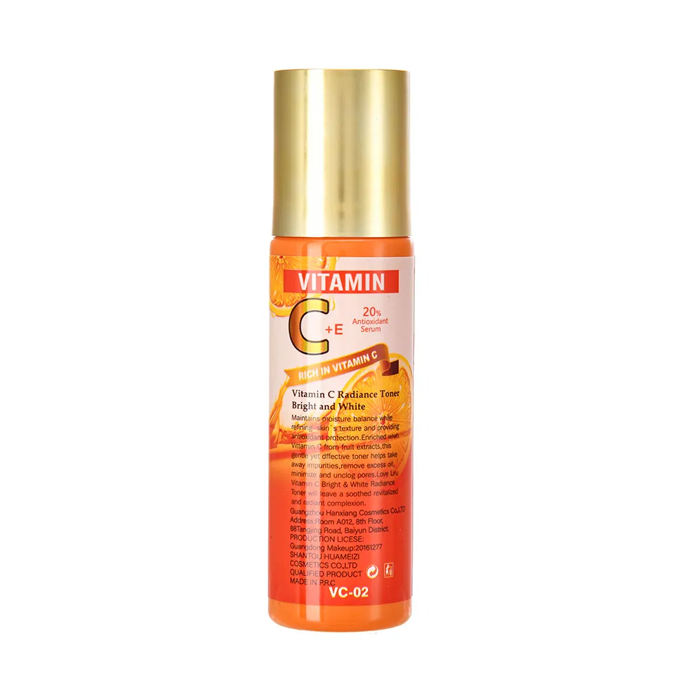 Vitamin C Facial Skin Toner Moisturizing Brightening Pore Tightening Whitening Face Toner