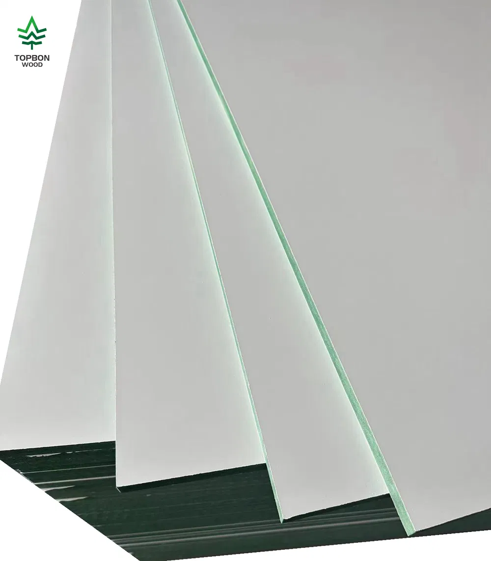 White Color Melamine MDF Furniture Grade