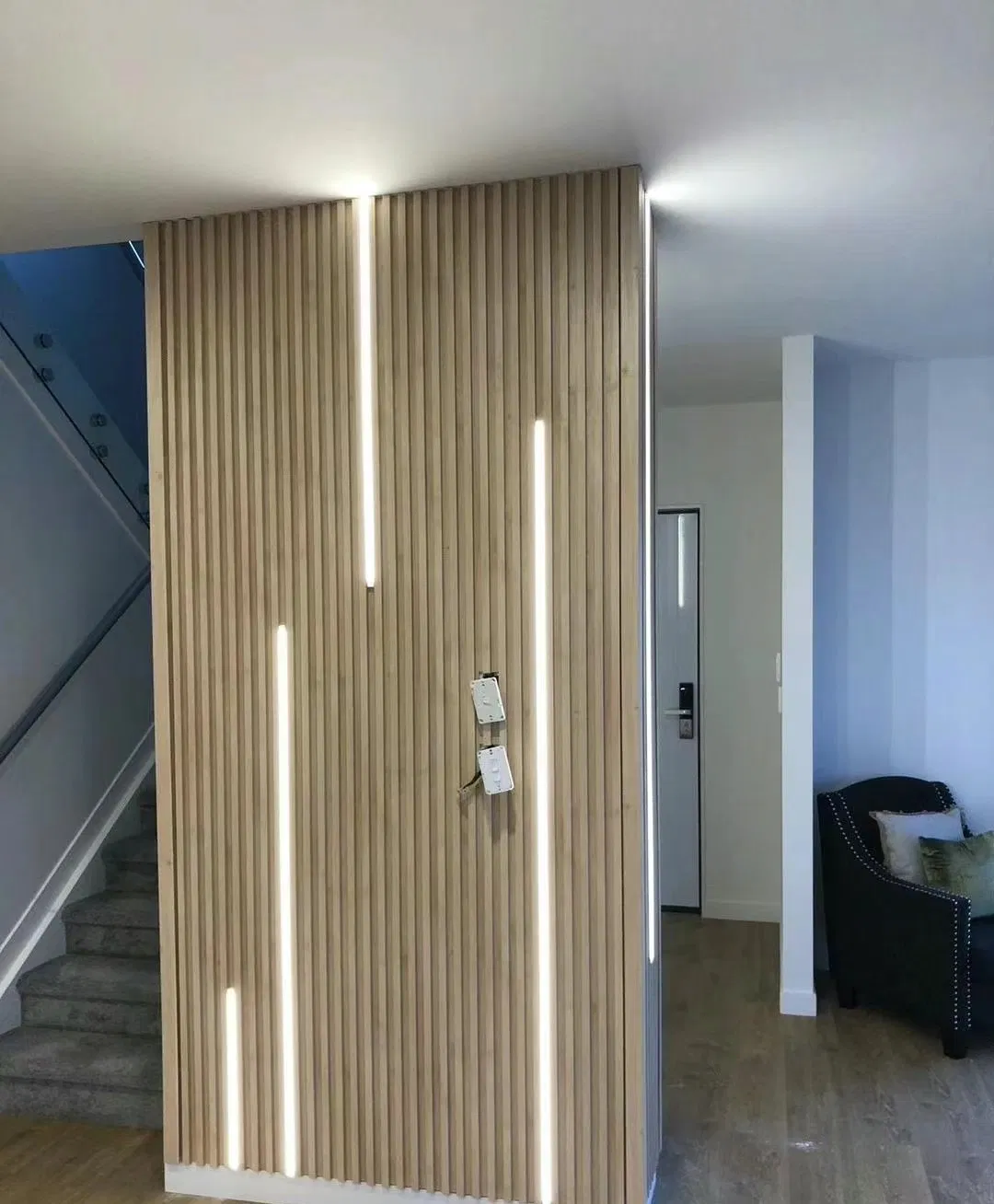 Wall Cladding WPC /PVC Wall Panels for Living Room Direct Supply From Factory