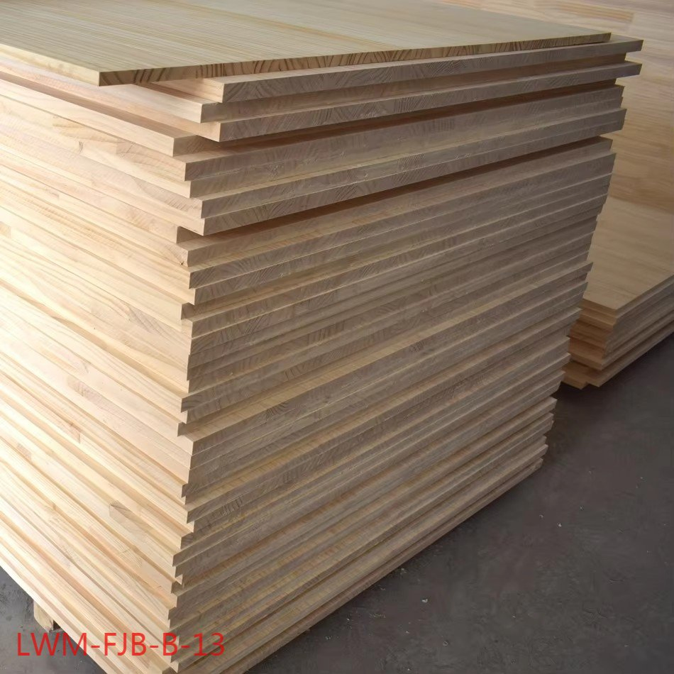 Pine Wooden Plate 1220X2440X12/15/18/24/30mm Finger Joint Pine Boards Birch Engineered Wooden Plate