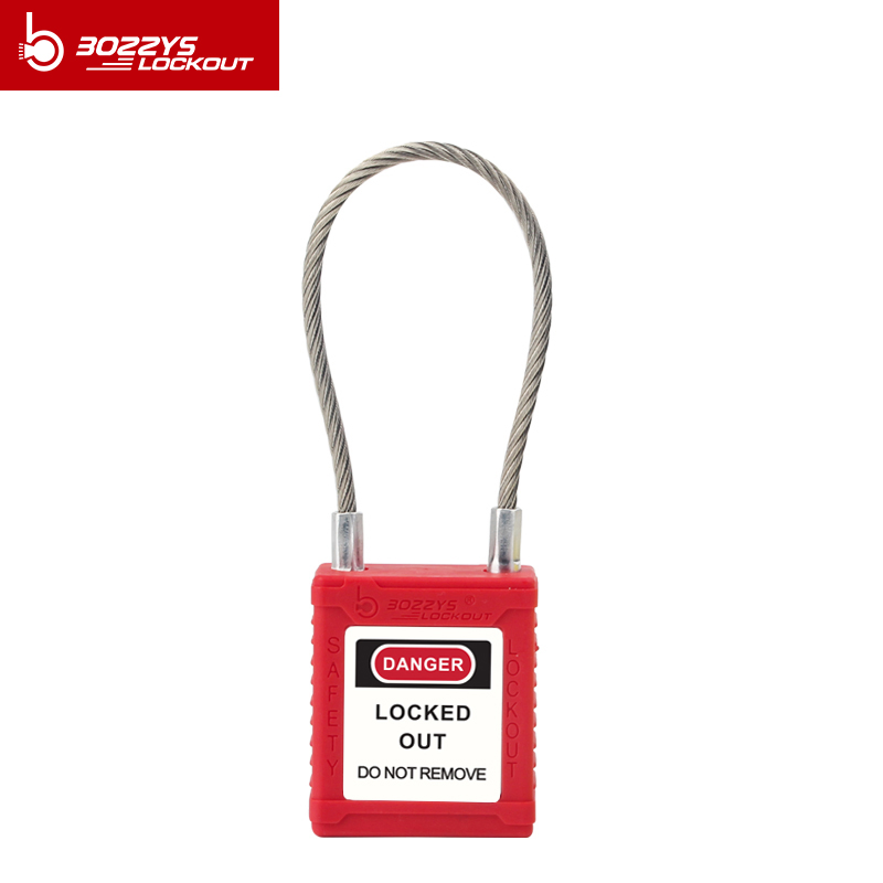 Manufacture Sales Stainless Steel Wire Safety Padlock