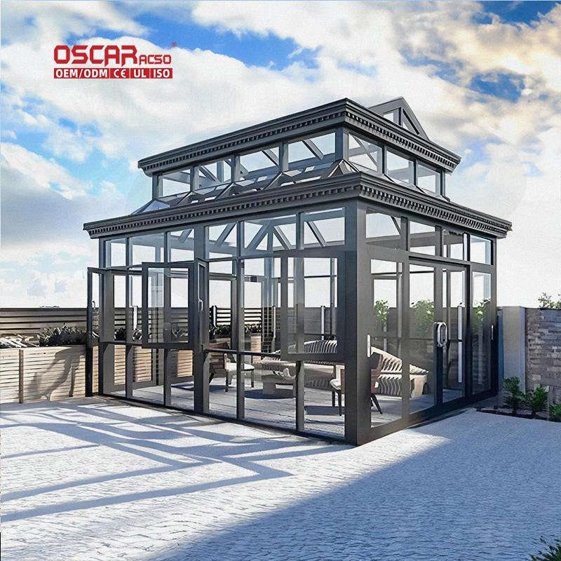 Porch Conservatory Four Seasons Winter Garden Aluminum with Guaranteed Quality Sunroom
