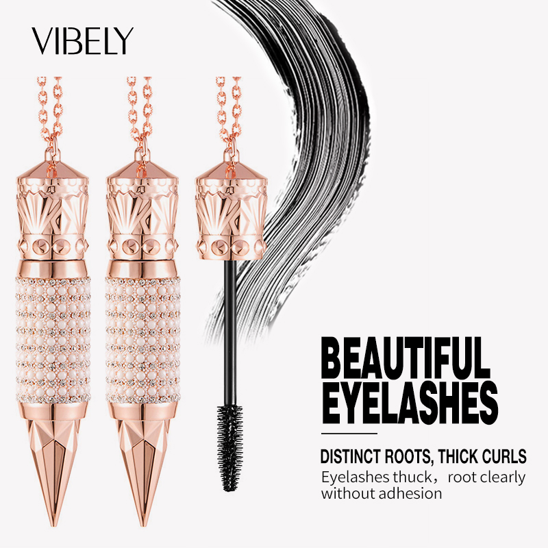 Wholesale Luxury Private Label 4D Fiber Lengthening Black Eyelash Scepter Mascara