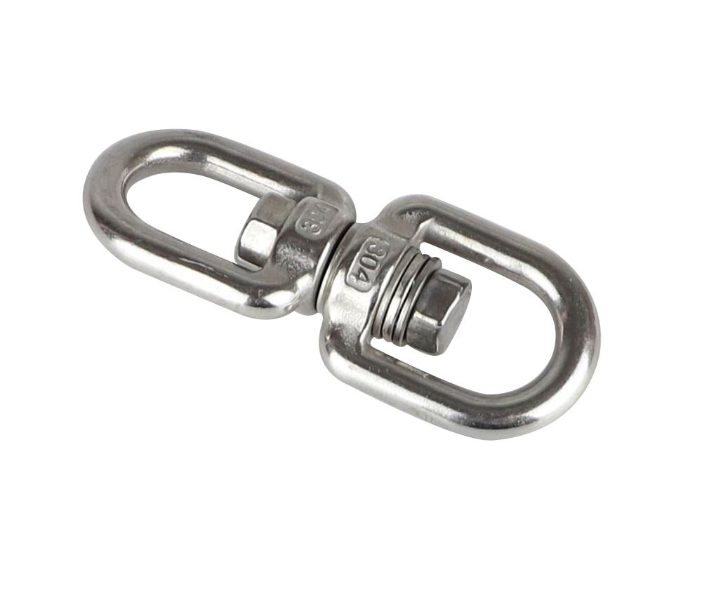Double Eye Swivel Hooks in Manufacture Stainless Steel