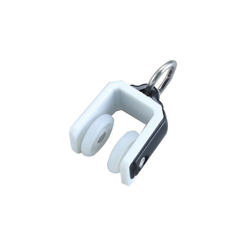 Motorized Curtain Accessories Plastic Pulley Runners for Curved Rail