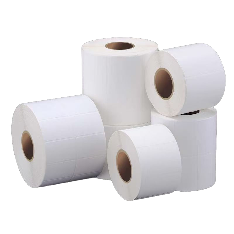 Customizable Self-Adhesive Label Paper Roll for Supermarket Labels