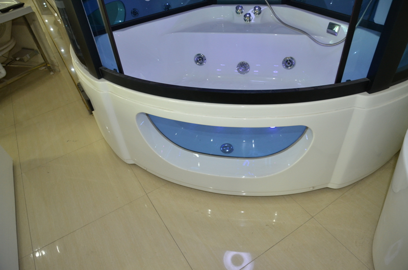 Home with DVD Personal Computerized Bathtub Steam Room Shower Combo