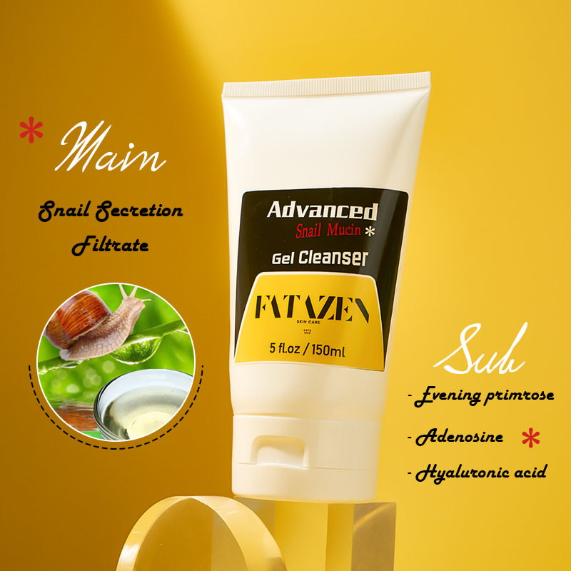 Deep Cleansing Moisturizing Anti Acne Treatment Smoothing Foaming Snail Facial Cleanser