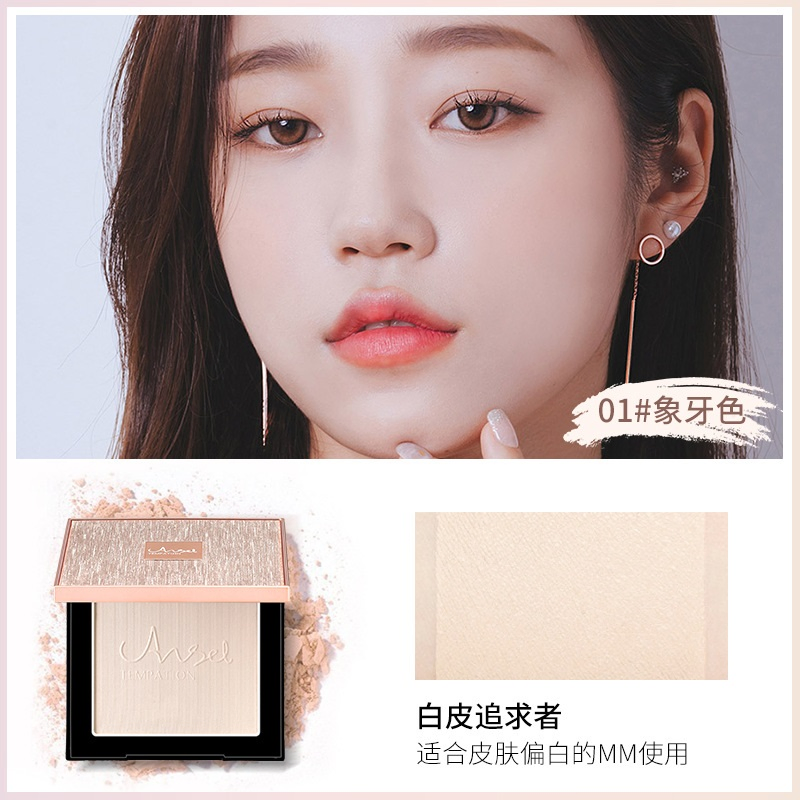 Y117 Soft Skin Cosmetic Face Make up Pressed Powder Foundation for Dark Skin