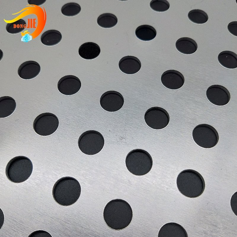 Outdoor Aluminium Perforated Corrugated Facade Metal Panels for Curtain Wall