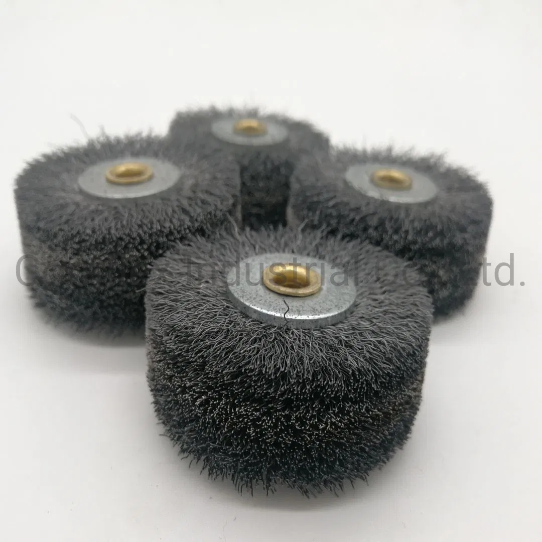 Полировальный круг из стальной волнистой проволоки