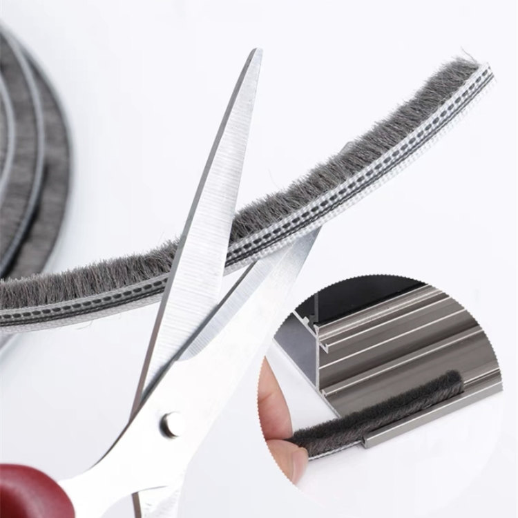 UPVC Window Door Hardware Accessories Weather Strip Seal Brush Aluminum Sliding Casement