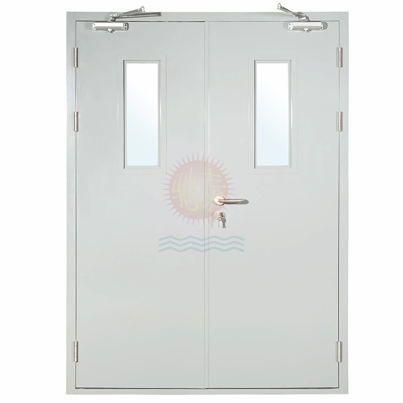 Heavy-Duty Fireproof Security Door with Premium Stainless Steel Finish