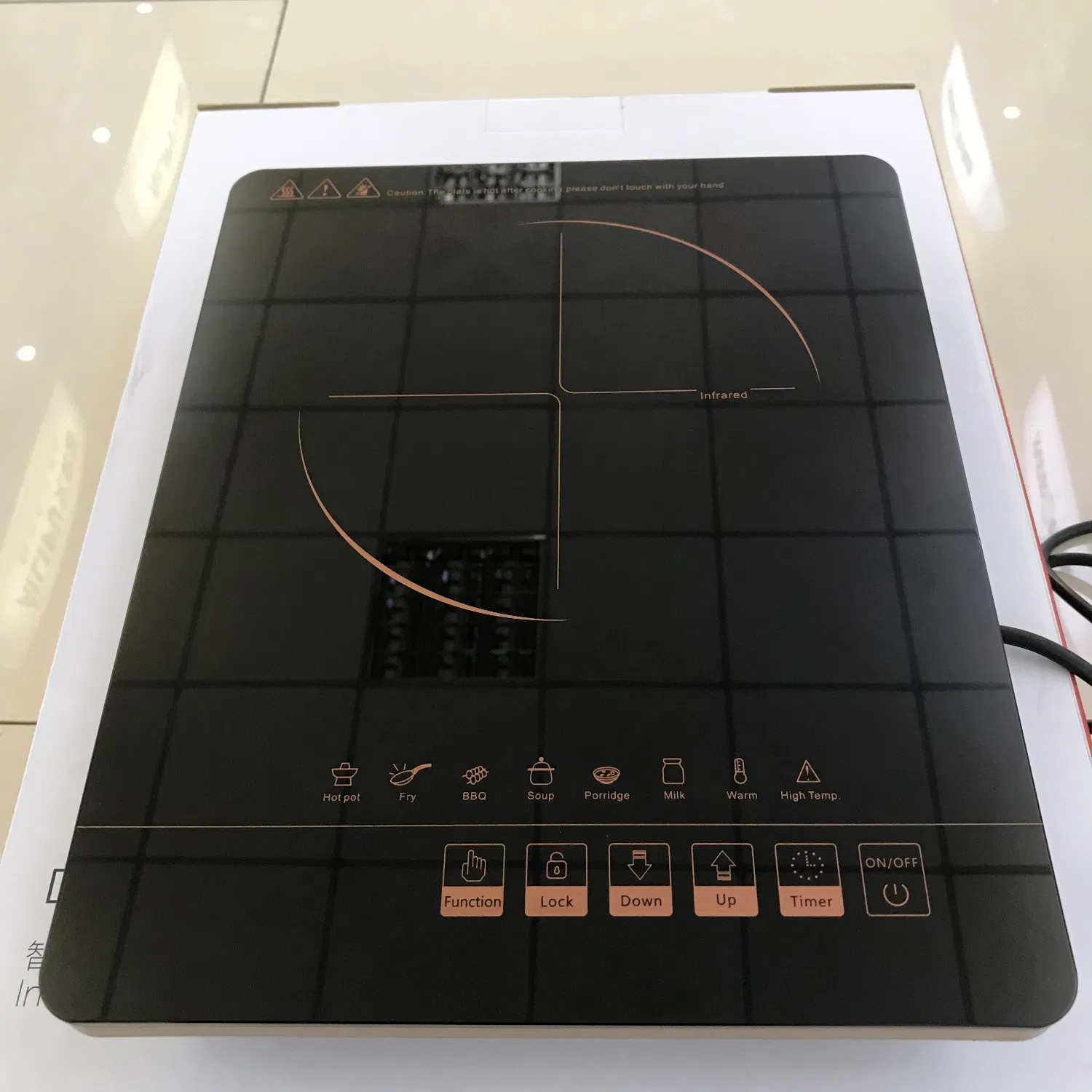 Household Appliance High Efficiency 2000W Electric infrared Cooker