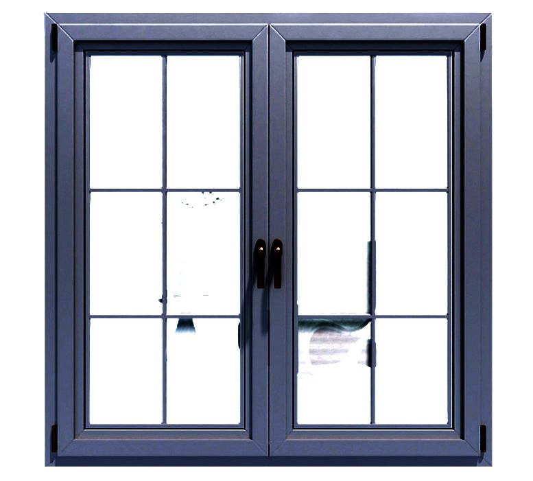 Convenient Glazed Toughened Glass for Insulation Rain Wind Resistance Aluminium Alloy Casement Window