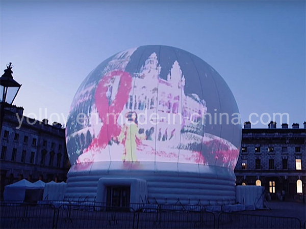 10m Inflatable Portable Projection on Movice Dome