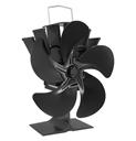 Heat Powered Fan Mini Order Indoor &Outdoor Camping Stove Fan Wood Burning Fireplace Fan Petal Style in Stock