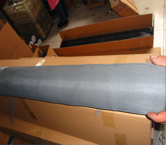 Plastic Coated Green Fiberglass Invisible Window Insect Screen