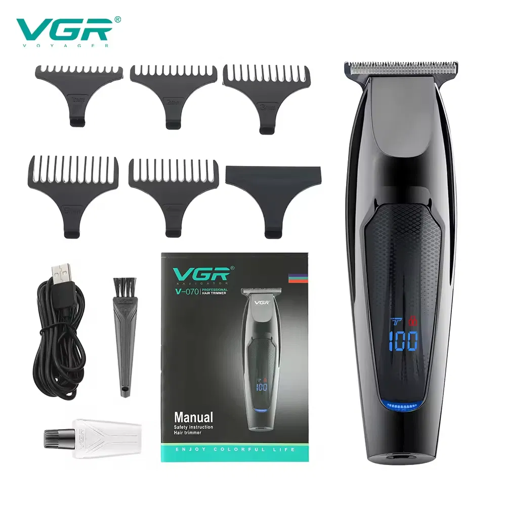 Salon Barber High-Speed Rechargeable Professional Hair Trimmer for Men