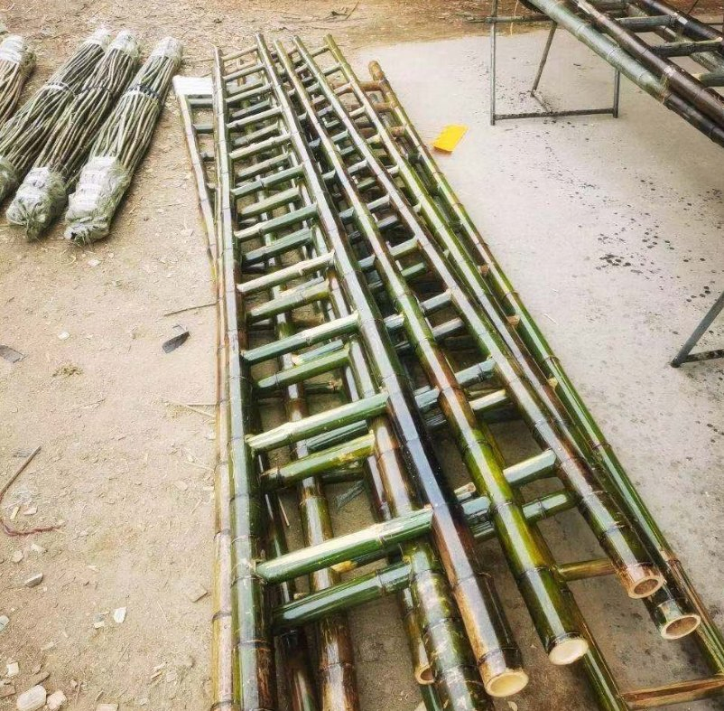 Long Moso Bamboo Ladder /Bamboo Stepladder / Insulation Ladders