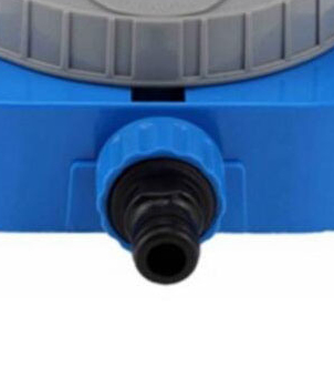 5-Pattern Turret Sprinkler Plastic Garden Spray Nozzle Plants Flowers Watering Sprinkler Multi-Functional Lawn Irrigation System Esg12073