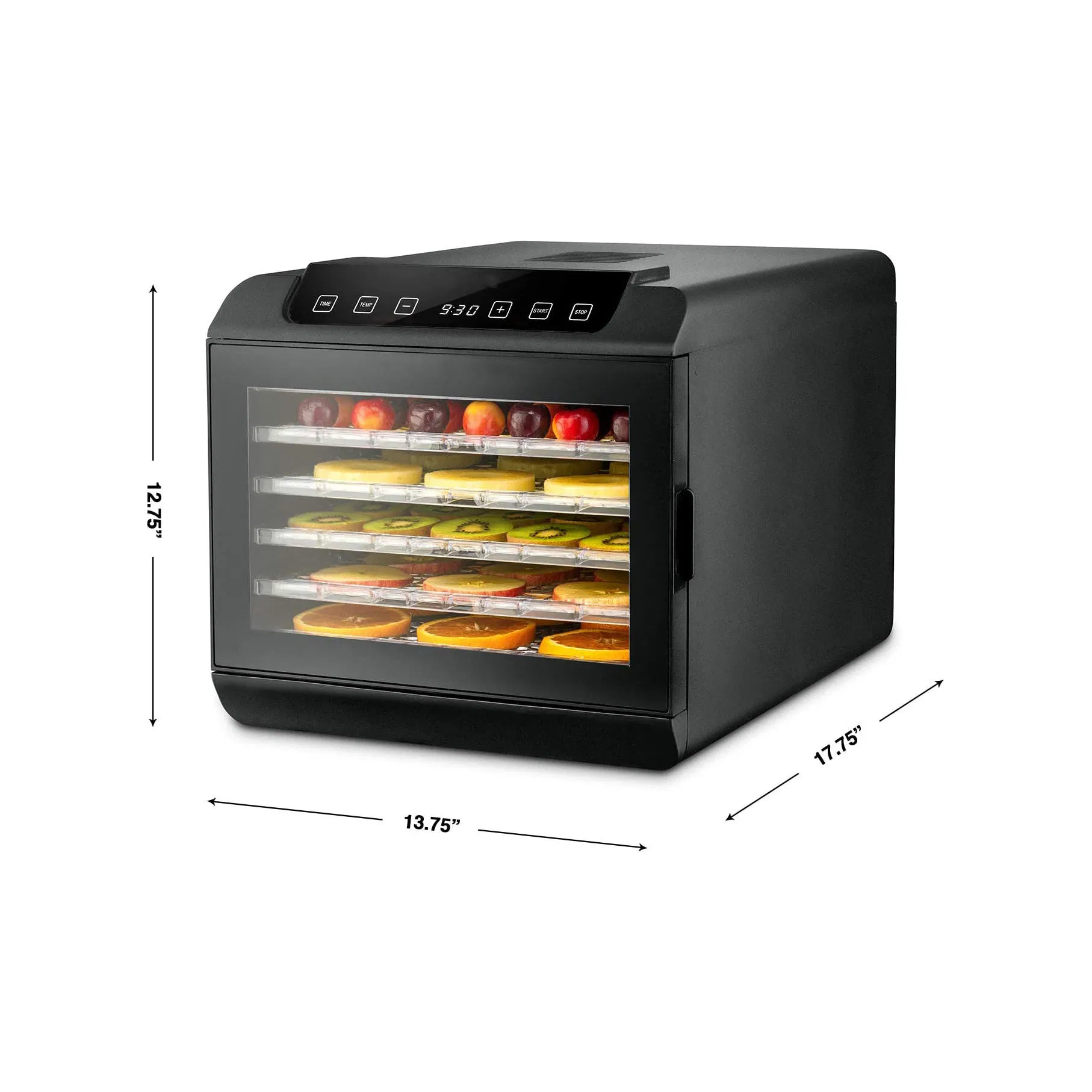 Professional Food Dehydrator Machine of Stainless Steel Trays