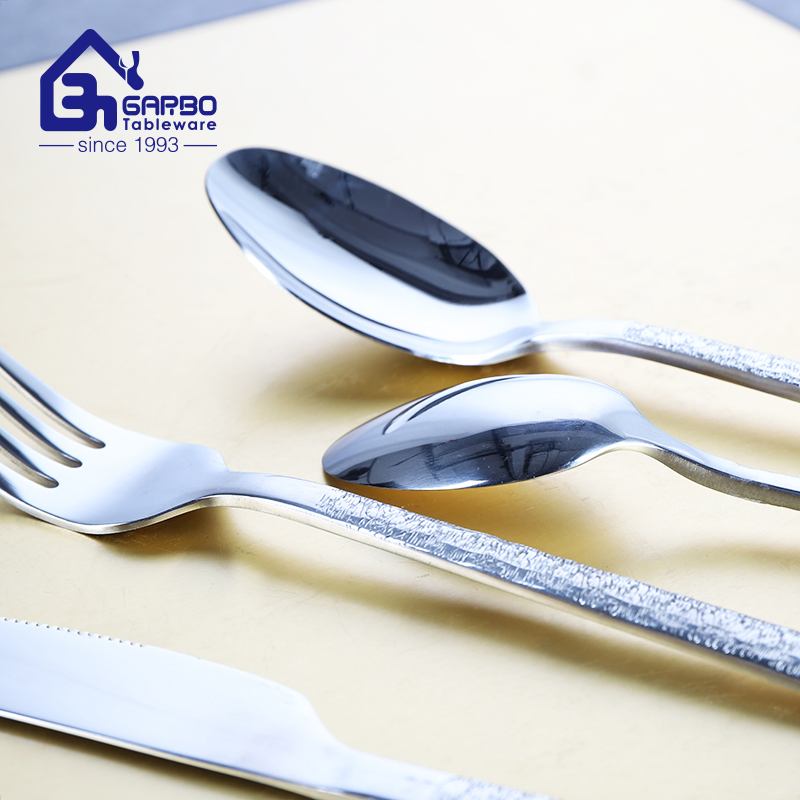 Tock Stainless Steel Dinner Fork Silver Flatware Forks Sets Table Fork 6PCS Sets Stainless Steel Flatware Table Forks Dinner Forks Set of 6 Pieces Middle East