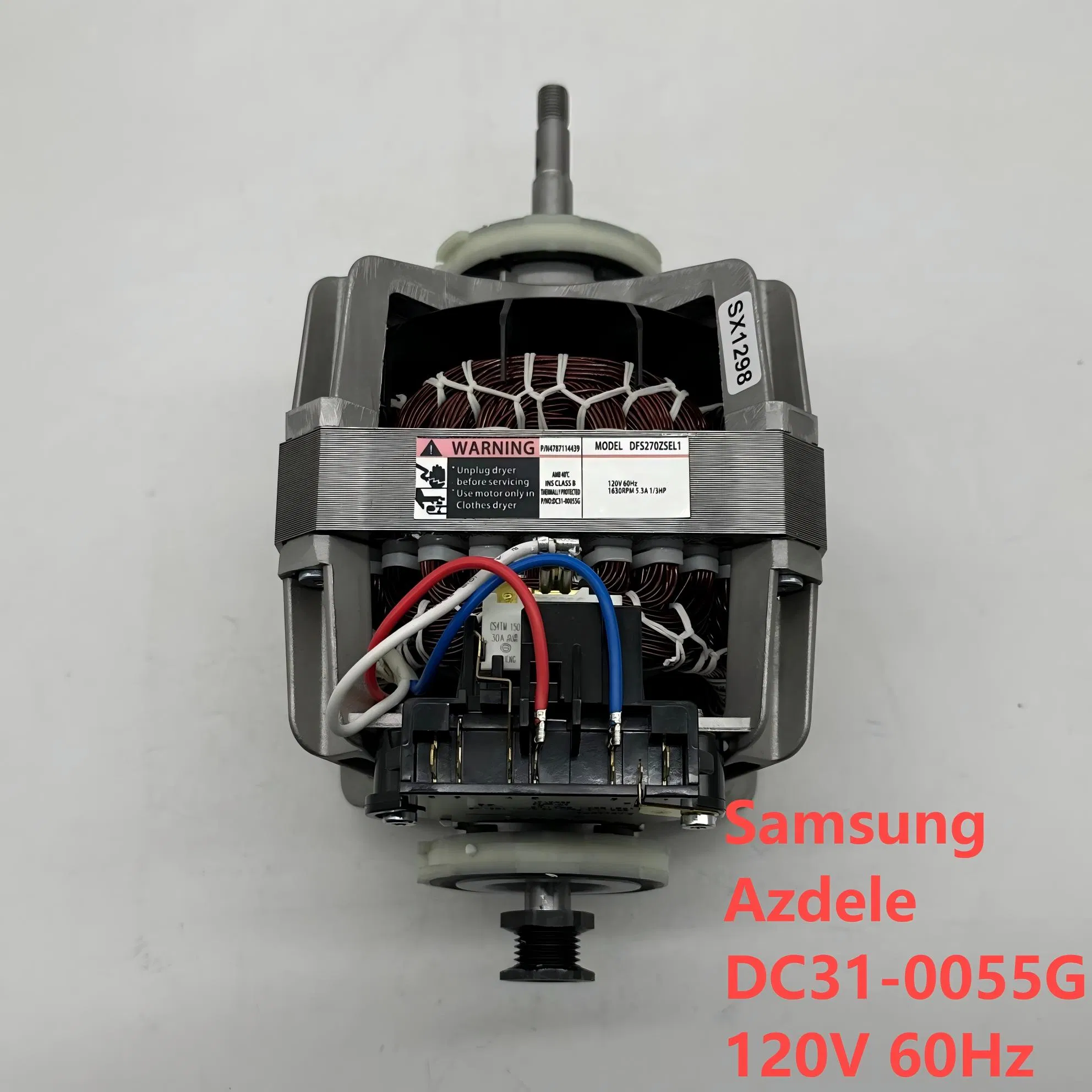 Tumble Dryer Motor DC31-0055g 120V 60Hz Clothes Dryer Spare Parts