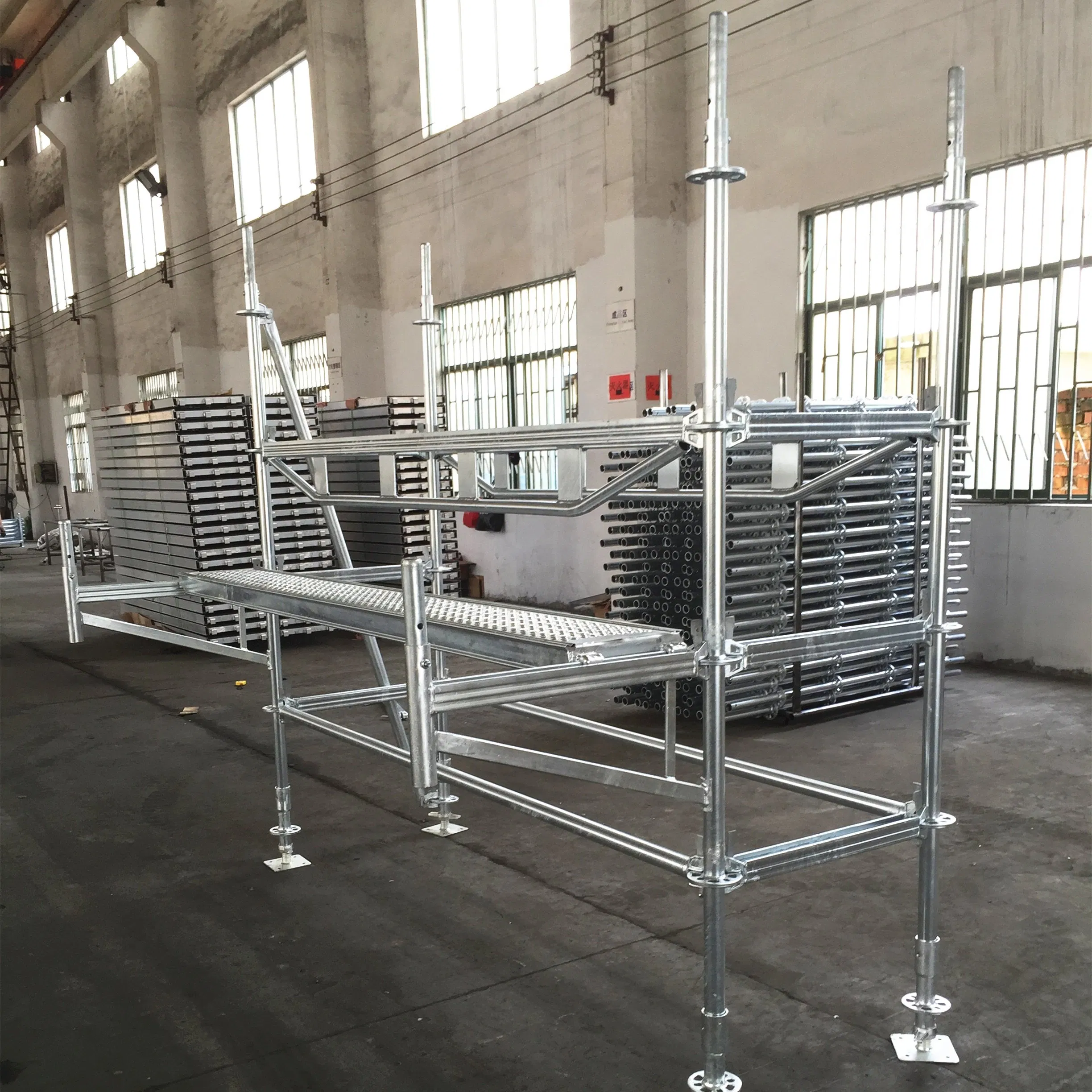 CE Certified Ringlock Scaffolding System/ Layher Multidirectional Scaffolding for Sale in En12811