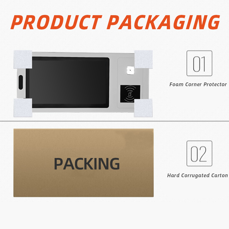 XTCM215 XTIOT China 21.5 inch Android Windows All-in-one Check In Kiosk Checkout Counter POS For Retail Store