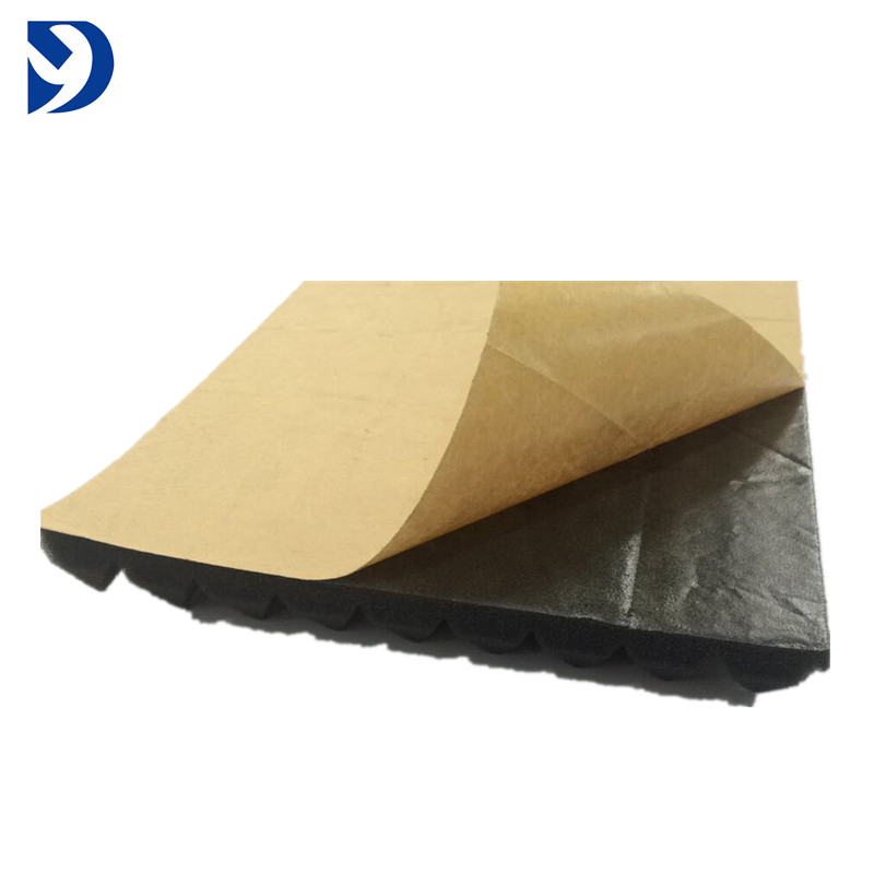 Premium Pyramid-Shaped Acoustic Foam with Adhesive for Superior Soundproofing
