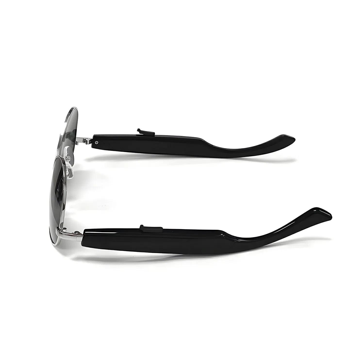 F18 Smart Bluetooth Audio Glasses Ai Translation Wireless Headset Sunglasses with UV Protection -Gold Frame / Tan Lens