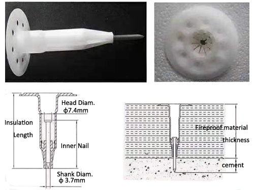 Пистолет для изоляционных гвоздей Hybest BWGSR40