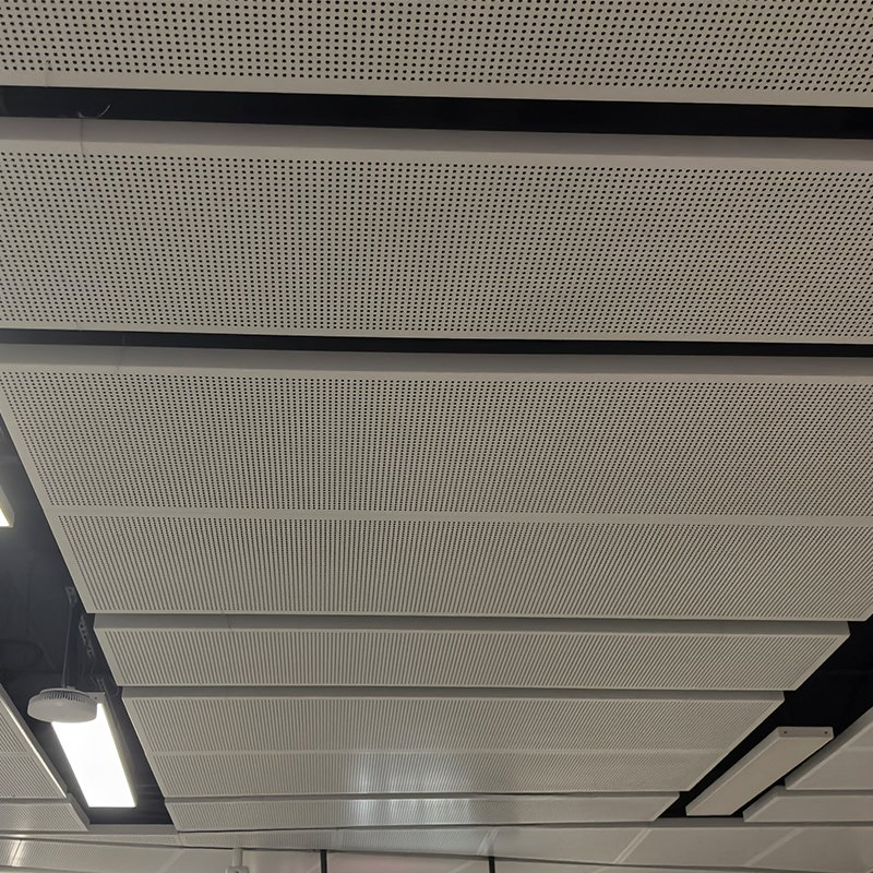 OEM Fashion Waterproof Metal False Ceiling Laser Cut Perforated Aluminum Carved Ceiling Panel