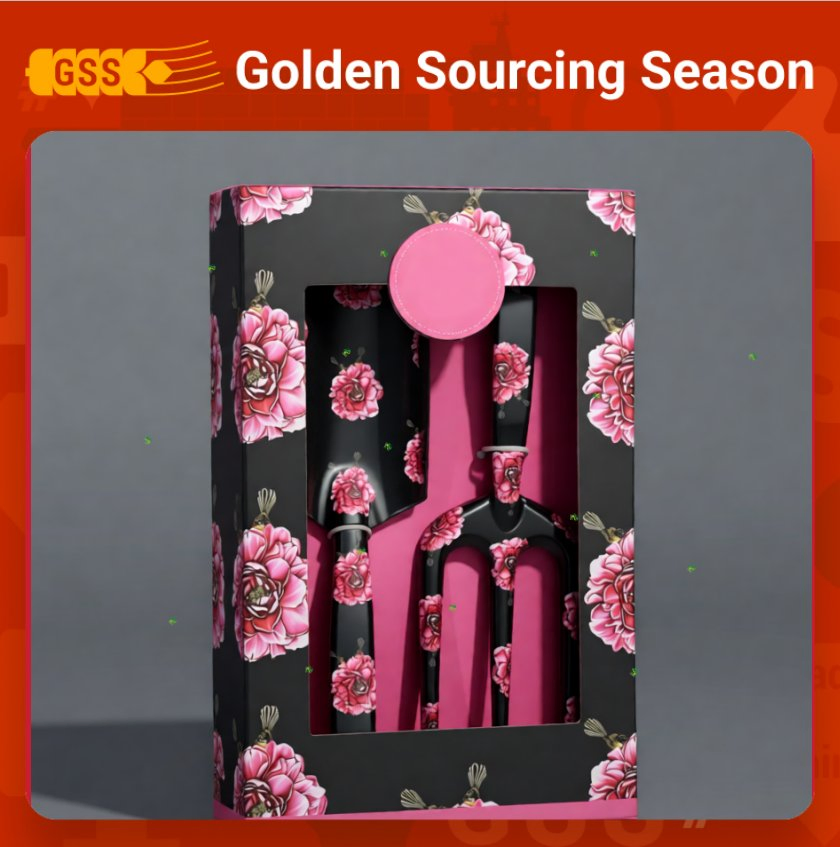 Aluminum Printed Garden Tool Set Printed Shovel Patio Flower Gardening Tools OEM Modern