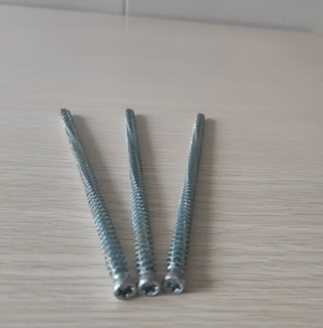 Cylindrical Head Concrete Screw with Trox Zinc Plated