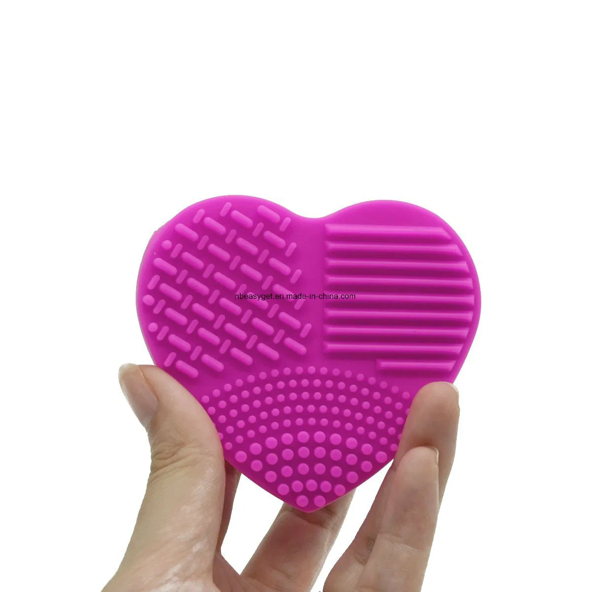 Cosmetic Makeup Brush Cleaner Silicone Scrubbing Pad Esg10195
