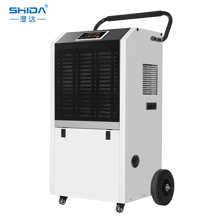 90L Portable Dehumidifier Air Dryer with Large Wheels for Easy Transport
