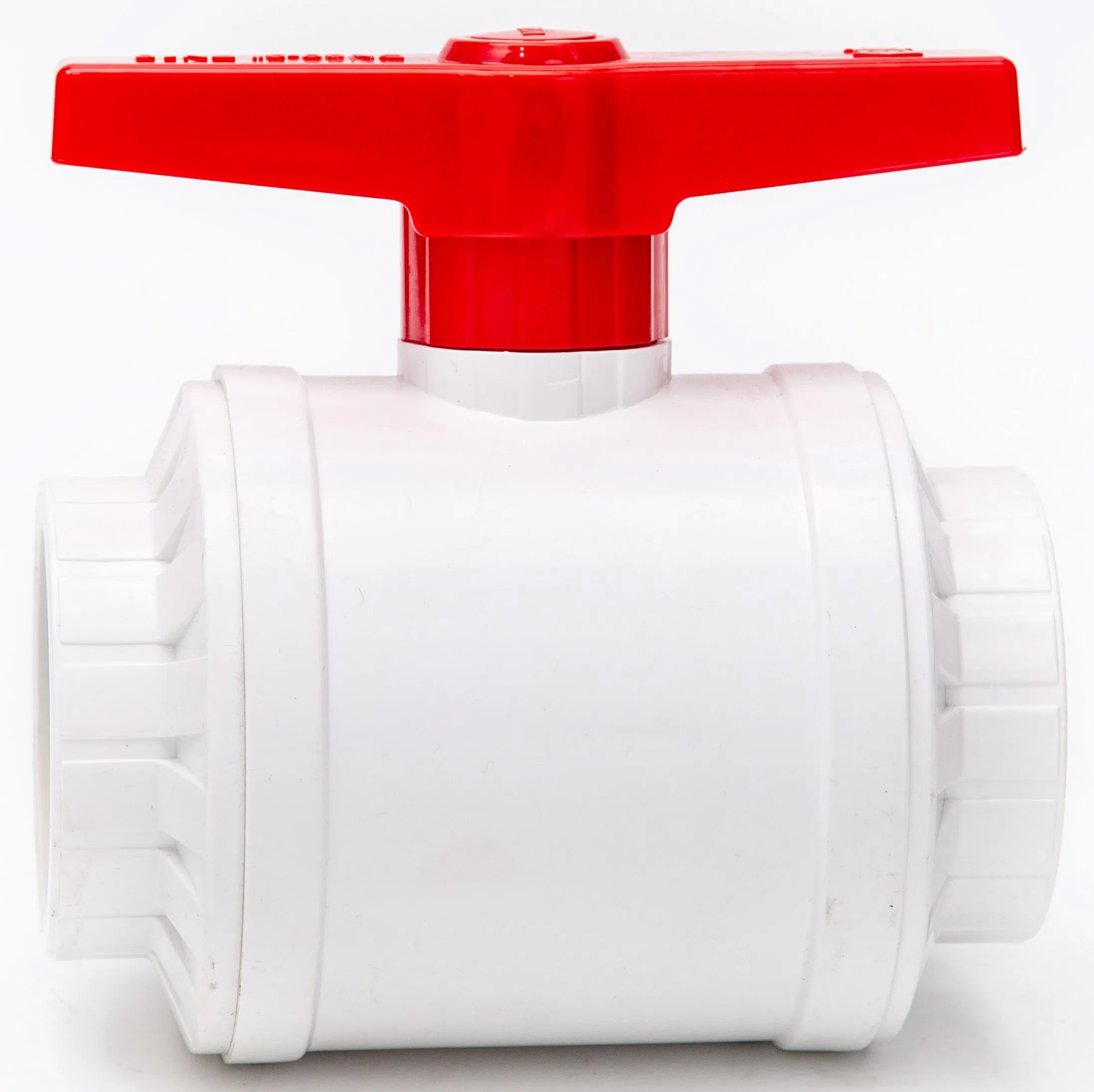 High Quality Plastic Water Treatment Manual Control Ball Valve for Plumbing UPVC Female Thread Handle Ball Valve PVC Irrigation Compact Threaded Ball Valve