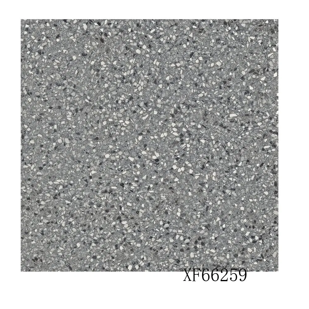 600X600mm Anti-Slip Floor Porcelain Terrazzo Series Floor Tile for Decoration