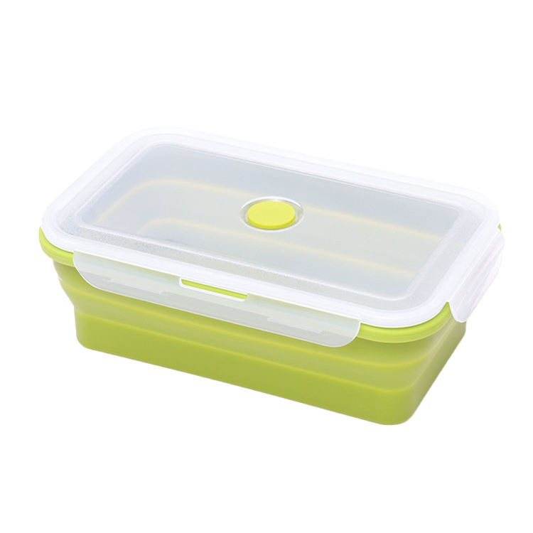 Versatile Collapsible Silicone Lunch Box for Easy Storage