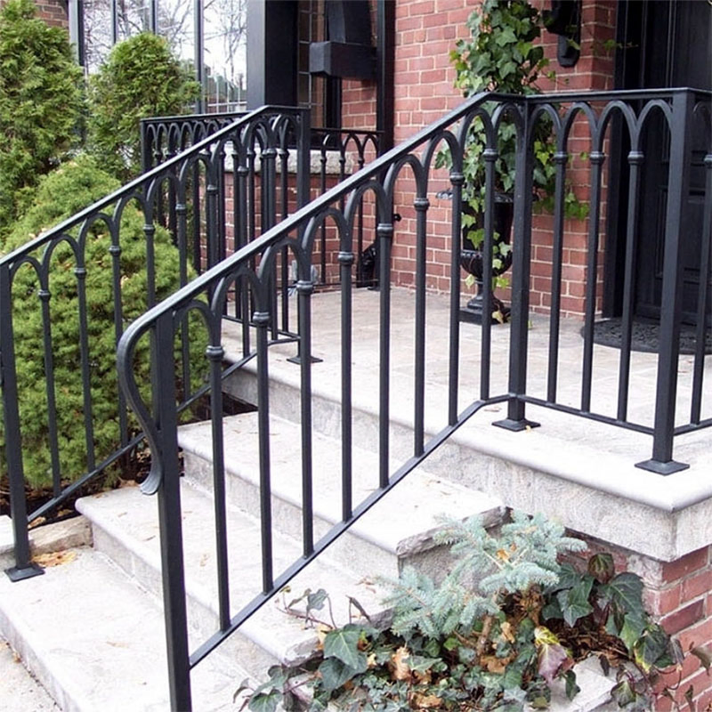 Factory Customized Modern Aluminum Alloy Fence Balcony Stair Railing Handrail Aluminium Balustrates