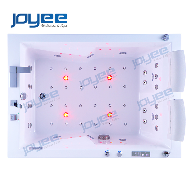 Джакузи Joyee для двоих, угловая ванна с гидромассажем